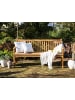 Beliani Gartenbank VIVARA in Braun - (W) 180 x (H) 88 x (L) 67 cm