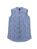Jack Wolfskin Tank-Top Sonora Maori Shirt Damen Bluse ärmellos AOP in Blau