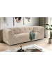 Inn.Furn Sofa beige Strukturstoff, Couch 2,5-Sitzer 217 cm mit Steppoptik