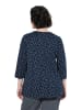 Ulla Popken Langarmshirt in marine