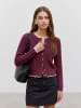 Vero Moda Strickjacke in Tawny Port