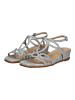Alma en Pena Sandalen in Silber