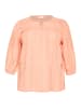 KAFFE curve Bluse langarm KCrandi Regular fit in Peach Nectar