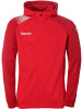 Kempa Trainingsjacke "Ambition 28 Kapuzenjacke" in Rot