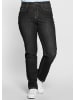 sheego Stretch-Jeans in black denim