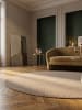 KADIMA DESIGN Flachgewebe-Teppich Berber-Tradition Uni Meliert Pflegeleicht in Beige