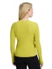 Betty Barclay Feinstrickpullover mit Rippenstruktur in Citronelle