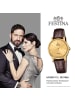 Festina Analog-Armbanduhr Festina Swiss Made braun klein (ca. 29mm)