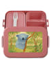 Mr. & Mrs. Panda Lunchbox Koalabär Design ohne Spruch in Rot Pastell