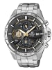 Casio Edifice Herren-Chrono Schwarz / Silber