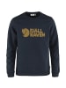 FJÄLLRÄVEN Pullover Fjällräven Logo Sweater in Marine