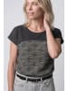 alife and kickin Kurzarmshirt FridaAK B in moonless stripes
