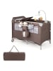 COSTWAY 5 in 1 Beistellbett klappbar in Braun