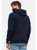 Jack & Jones Sweatshirt / Hoodie Bradley in Hellgrau / dunkelblau