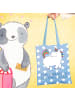 Mr. & Mrs. Panda Schultasche Einhorn Stolzieren mit Spruch in Sky Blue