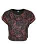 Urban Classics Mesh-T-Shirts in flower