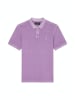 Marc O'Polo Kurzarm-Poloshirt Piqué regular in Violett