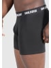 SMILODOX Boxershorts 5er Pack in Schwarz / Weiß