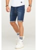 behype Jeans-Shorts MALAY in Dark Blue