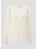 s.Oliver Strickpullover langarm in Creme