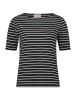 Betty Barclay Ringelshirt mit U-Boot-Ausschnitt in Schwarz/Weiß