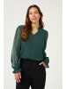 Kaffe Langarm-Bluse KAanja Regular fit in Aventurine CC