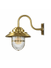 Licht-Erlebnisse Außen Wandlampe (B)21 x (H)29 cm in Messing