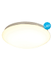 näve LED Deckenleuchte "BENDA" in weiß - (L)34 cm x (B)34 cm x (H)8.6 cm - EEK G