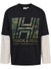 Hummel T-Shirt Hmlrebel Kinder in BLACK BEAUTY
