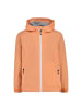 cmp Mädchen Regenjacke Fix Hood in Apricot