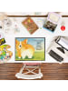 Mr. & Mrs. Panda tischpad Corgi Po Design mit Spruch in Weiß