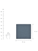 Butlers Serviette RIGA in Blau