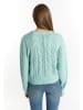 myMo Damen Strickpullover in Aqua