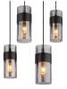 Globo lighting Hängeleuchte "SCARFINA" in black