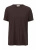 Hessnatur Hessnatur Wollshirt Regular aus reiner Bio-Merinowolle in kakao braun