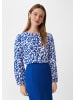 comma Bluse  in  56B1_royalblau