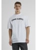 Urban Classics Urban Classics UC College Logo Tall Tee in white
