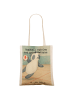 Mr. & Mrs. Panda Tasche Panda Handball spielen Design mit Spruch in Weiß