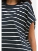 Marc O´Polo Bodywear Nachthemd Mix & Match Cotton in Dark navy stripe
