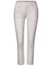 Street One Slim Fit Jeans mit Streifen in Beige