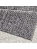 NORTHRUGS Wendeteppich Uni Miami Grau Creme In- & Outdoor