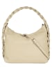 Samantha Look Umhängetasche echt Leder in beige