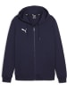 Puma Hoodie "TeamGoal CasuaLongsleeve Hooded Jacket Jr" in Blau