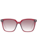 Ted Baker Frauen Sonnenbrille Quadratisch Rot