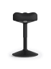 SONGMICS Arbeitshocker Activo in Schwarz - (B)36.5 x (H)(48-65.6) x (T)34 cm