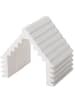 Katara 100 Steine Bausteine Dach Kompatibel LEGO®, Sluban, Papimax, Q-Bricks & mehr in weiß
