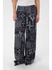 SAINT TROPEZ Casual Hose StephanieSZ Lockere Passform in NightSky Paisley Mosaic