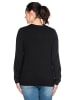 sheego Pullover in schwarz