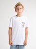 Petrol Industries T-Shirt mit grafischem Rückenprint Taco in Weiß