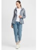 Oxmo Kapuzensweatjacke in blau